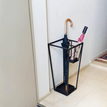 アイアン傘立て アンティーク調 四角型 送料無料-8