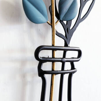 ウォールアート 壁飾り 壁掛け ユーカリ フラワーA 送料無料-1