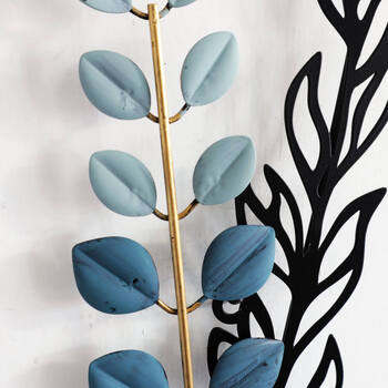 ウォールアート 壁飾り 壁掛け ユーカリ フラワーA 送料無料-2