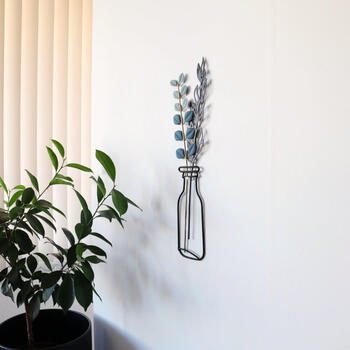 ウォールアート 壁飾り 壁掛け ユーカリ フラワーA 送料無料-8