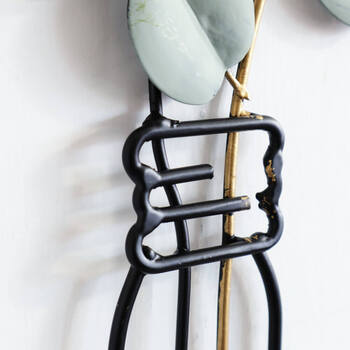 ウォールアート 壁飾り 壁掛け ユーカリ フラワーB 送料無料-1