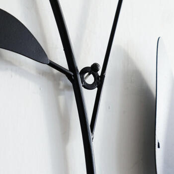 ウォールアート 壁飾り 壁掛け 5つのフラワー 送料無料-4