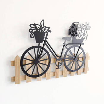 ウォールアート 壁飾り 壁掛け 自転車 ガーデニング 送料無料-3