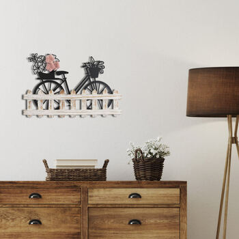 ウォールアート 壁飾り 壁掛け 自転車 ガーデニング 送料無料-7