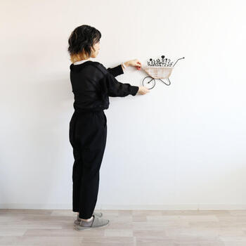 ウォールアート 壁飾り 壁掛け フラワーカート ガーデニング 送料無料-5