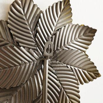 ウォールデコレーション 壁掛け 壁飾り ゴールド フラワー 送料無料-3