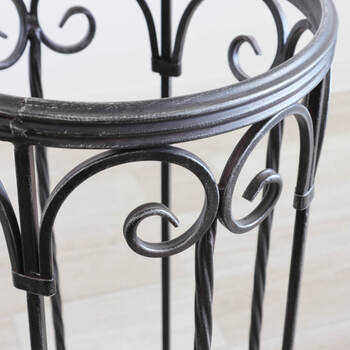 アンティーク調 アイアン傘立て ウッド＆アイアン 送料無料-2