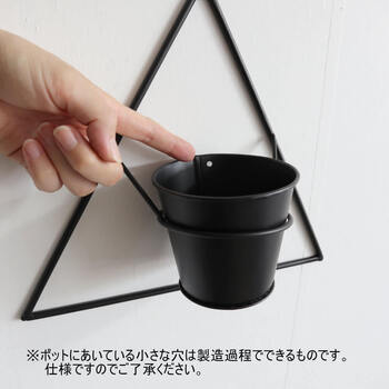 壁掛けプランター ウォールプランター 三角 送料無料-4