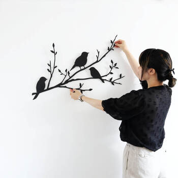 ウォールアート 壁掛け 壁飾り 鳥 送料無料-6