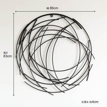 ウォールアート 壁掛け 壁飾り 丸型 送料無料-5