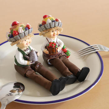 ディスプレイとしてかわいい 置物 お座り妖精 プリンアラモード 2SET 送料無料-4