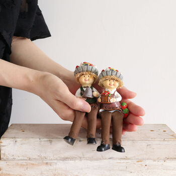 ディスプレイとしてかわいい 置物 お座り妖精 プリンアラモード 2SET 送料無料-6