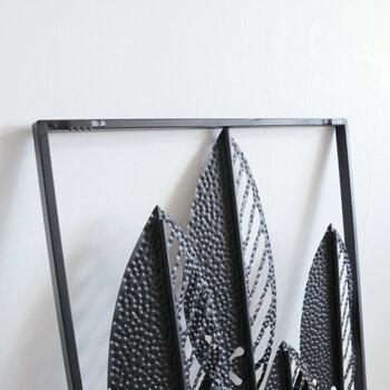 ウォールアートパネル 壁掛け 壁飾り 3カラーリーフ　3種類の葉 送料無料-5