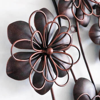 ウォールアート 壁掛け 壁飾り ブラウン 送料無料-2