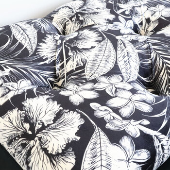 モダンテイスト 収納ベンチスツール 椅子 黒 送料無料-3