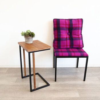 北欧 ナチュラル カントリー調 サイドテーブル ランプテーブル　レトロ感、アンティーク感 送料無料-8