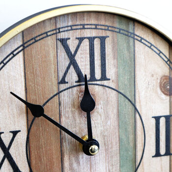 ノベルティーにも最適 北欧 ナチュラル カントリー 置時計 送料無料-5