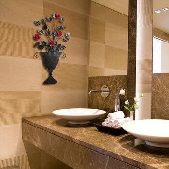 ウォールデコレーション 壁掛け 壁飾り　フラワーアートなアイアンウォールデコレーショ 送料無料-7