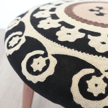 スツール ベンチ 椅子 黒 送料無料-3