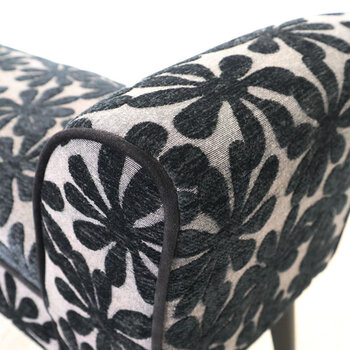 モダンテイスト スツール ベンチ 椅子 花柄 送料無料-1