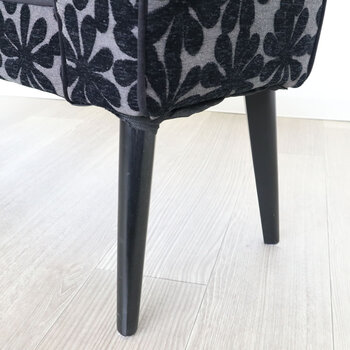 モダンテイスト スツール ベンチ 椅子 花柄 送料無料-4