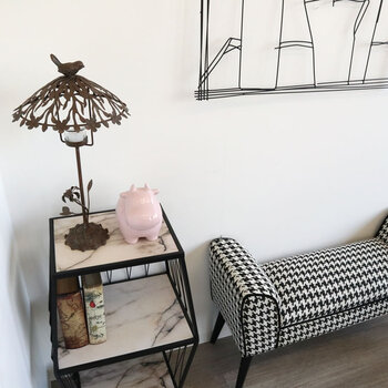 かわいい陶器製 陶器貯金箱 ウシ ライトピンク 2セット 送料無料-8