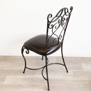 アンティーク調 アイアンチェアー ロングセラー商品 送料無料-1