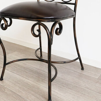 アンティーク調 アイアンチェアー ロングセラー商品 送料無料-4