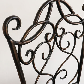 アンティーク調 アイアンチェアー ロングセラー商品 送料無料-5