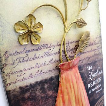 アンティーク調 ウォールパネル 壁掛け オレンジ 送料無料-1