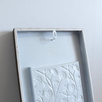 アンティーク調 ウォールパネル 壁掛け レッド＆ブルー 送料無料-6