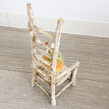 ディスプレイとしてかわいい 置物 オブジェ カエル＆チェアー バイオリン 送料無料-4