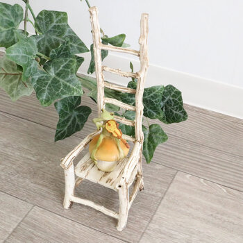 ディスプレイとしてかわいい 置物 オブジェ カエル＆チェアー バイオリン 送料無料-5