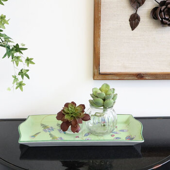 素敵なインテリアに トレイ 手描きユニーク模様 送料無料-9