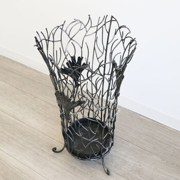 アンティーク調 アイアン傘立て 送料無料-1