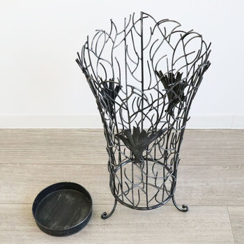 アンティーク調 アイアン傘立て 送料無料-6