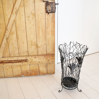 アンティーク調 アイアン傘立て 送料無料-7