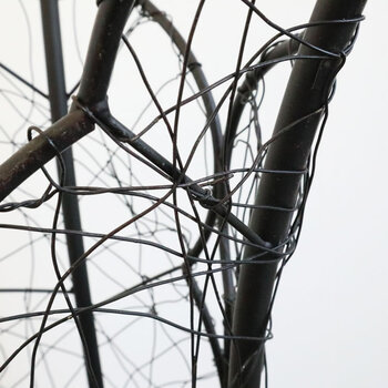 モダンテイスト アイアン傘立て ブラック 送料無料-3