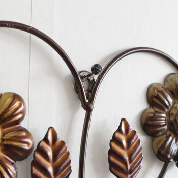 ナチュラル カントリー調 壁飾り 壁掛け ハート 送料無料-4