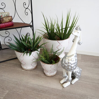 高級感のあるデザイン プードルS 犬 置物 オブジェ ずっしりと重さのあるとても高級感のある犬の置物 送料無料-8