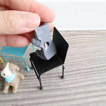 ディスプレイとしてかわいい アニマルオブジェ 置物 4個セット 送料無料-4