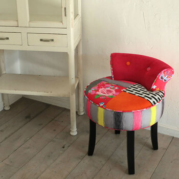 カラフルチェアー スツール ピンク 送料無料-9