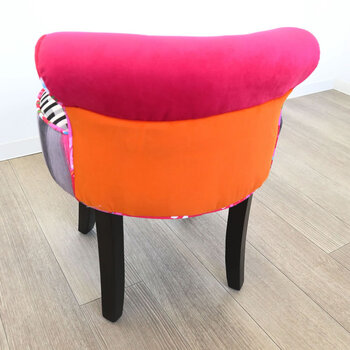 カラフルチェアー スツール ピンク 送料無料-1