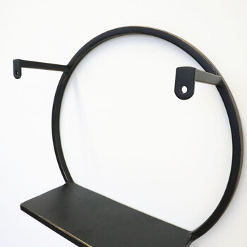 アンティーク調 壁掛けディスプレイシェルフ 3個セット 送料無料-4