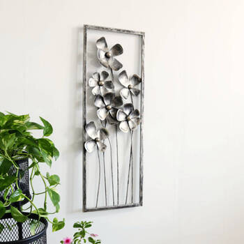 ウォールアートパネル 壁掛け 壁飾り 花 送料無料-8