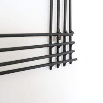 ウォールアート 壁掛け 壁飾り 花瓶　モダンテイストのアイアンウォールアート 送料無料-4