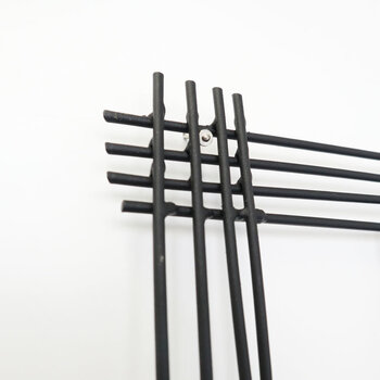 ウォールアート 壁掛け 壁飾り 花瓶　モダンテイストのアイアンウォールアート 送料無料-5