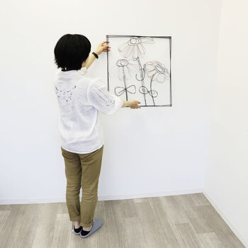 ウォールアート 壁掛け 壁飾り 花 送料無料-5