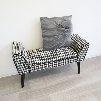 肌触りの良い逸品 スクエアローズクッション グレイ 送料無料-8