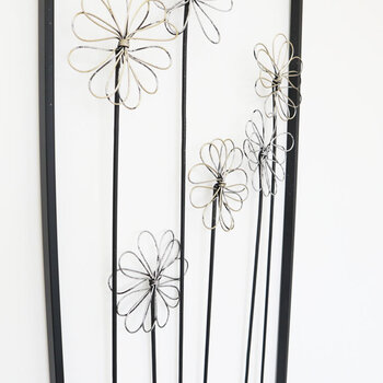 ウォールアートパネル 壁掛け 壁飾り　モダンテイストのアイアンウォールアートパネル 送料無料-2